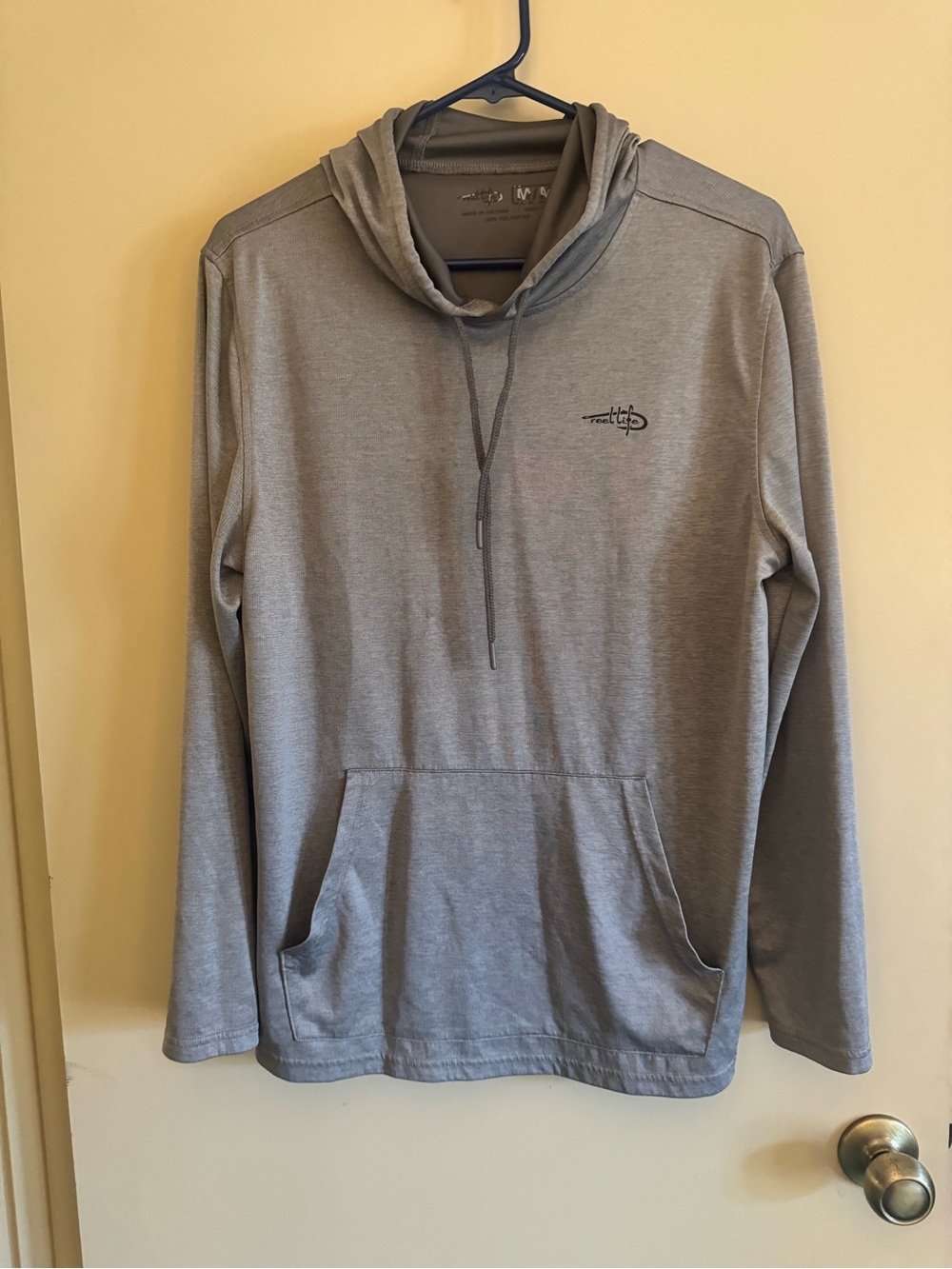 Reel Life Grey Hoodie